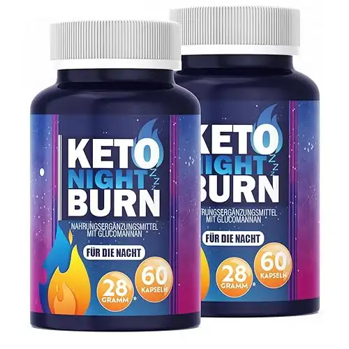 NEU: Enolenia KETO NIGHT BURN Stoffwechsel Booster extrem schnell & effizient - Dein Kick im Schlaf!